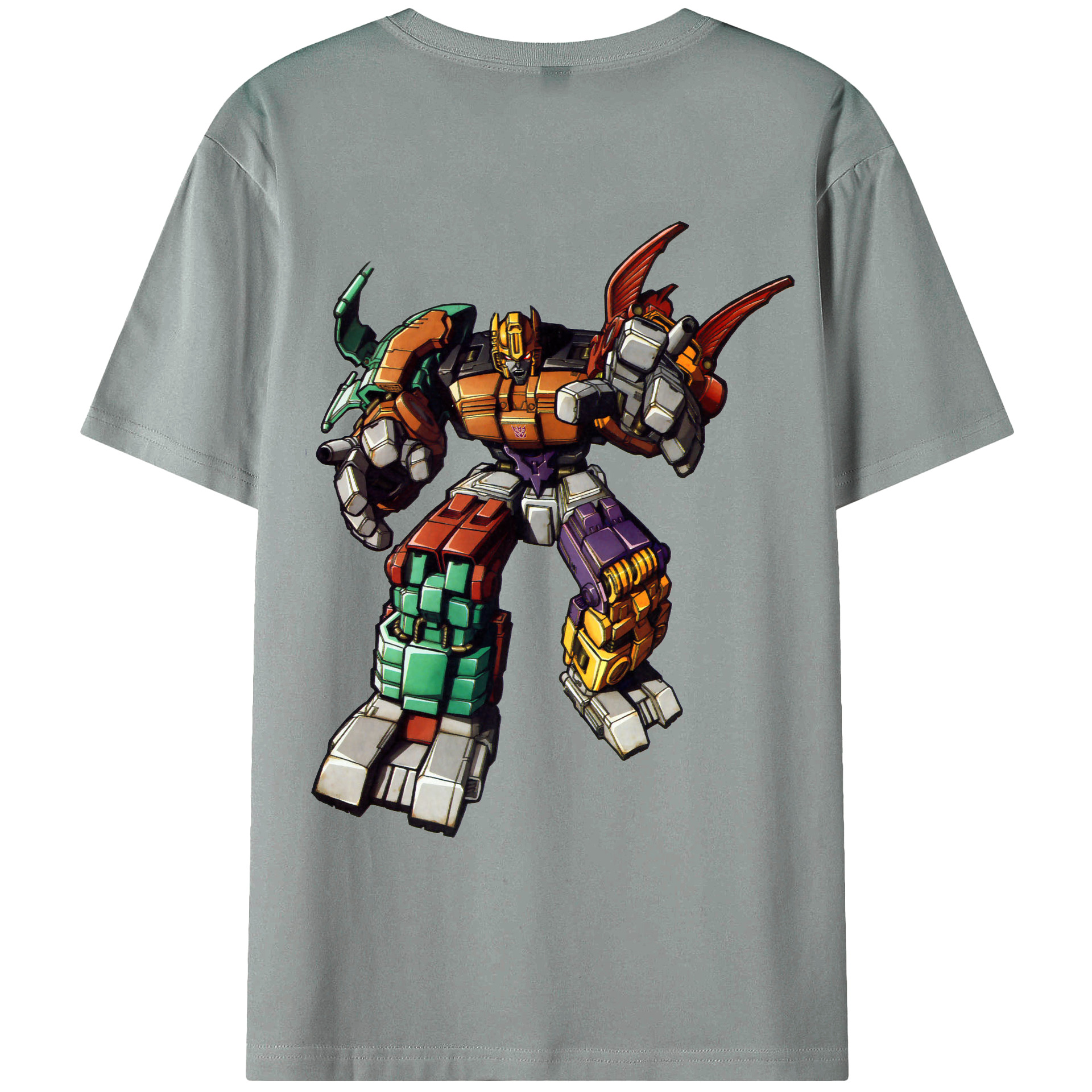 （画像用）  綿100％ メンズ半袖Tシャツ（バックプリント） 通気性